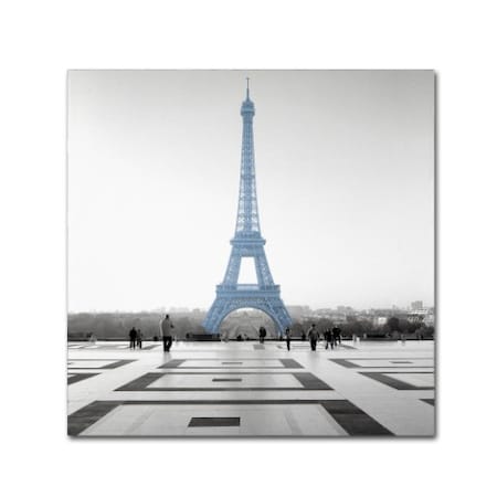 Alan Blaustein 'Eiffel Serenity' Canvas Art,35x35